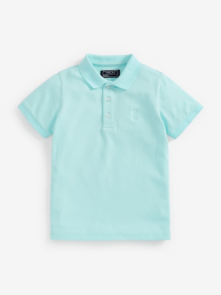 Mint Green Short Sleeve Polo Shirt (3-16yrs) (A27262) | €8 - €14