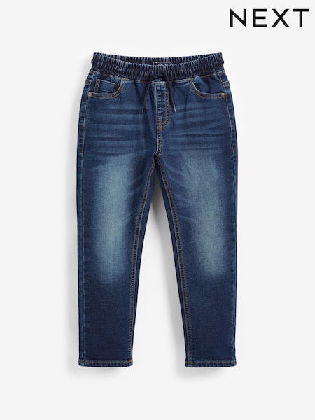 Indigo Blue Regular Fit Stretch Elasticated Waist Jeans (3-16yrs) (A27844) | €20 - €28