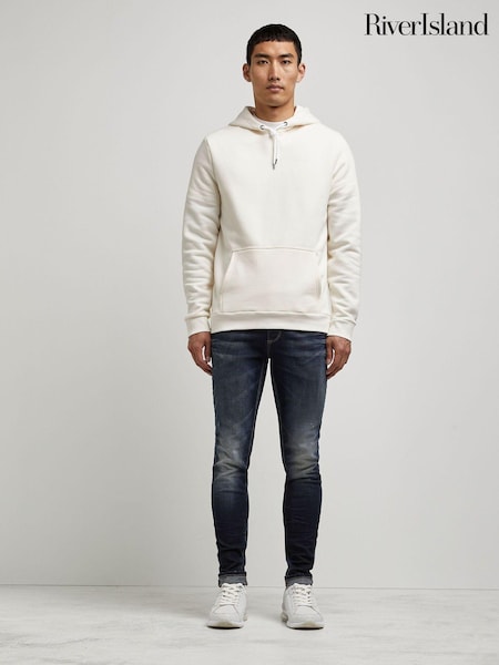 River Island Washed Black Slim Authentic Jeans (A27855) | €72