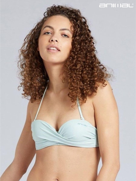 Animal Womens Docks Recycled Bandeau Bikini Top (A28086) | €8