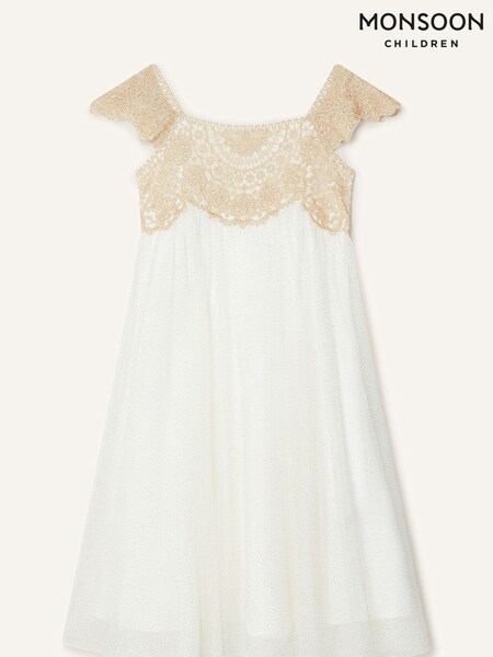 Goldweiß - Monsoon Estella Embroidered Dress (A28291) | 77 € - 86 €