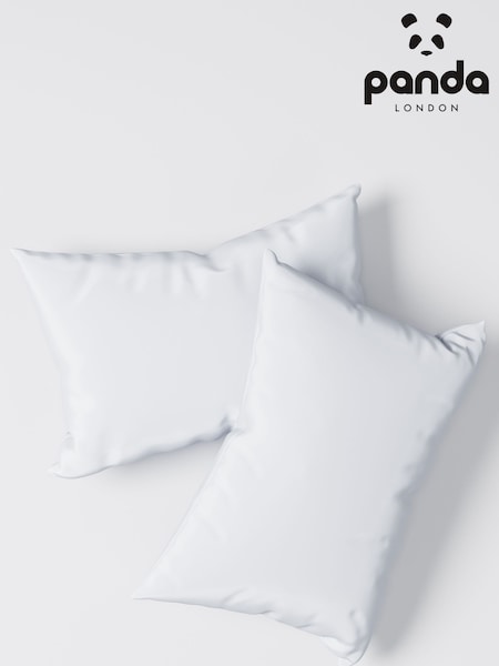Panda London 2 Pack White Bamboo Viscose Pillowcases (A28603) | €31