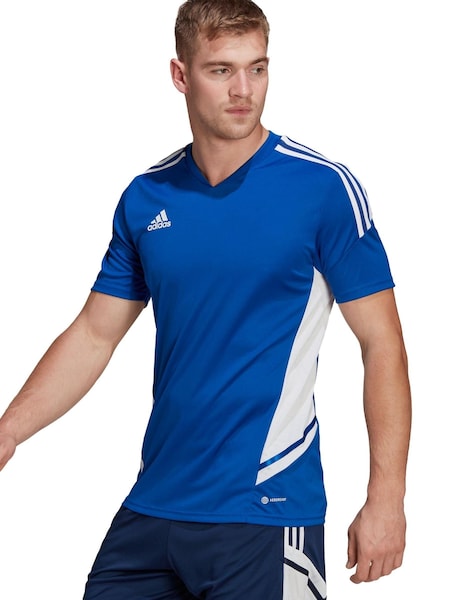 adidas Blue Performance Football Condivo 22 T-Shirt (A31412) | €14.50