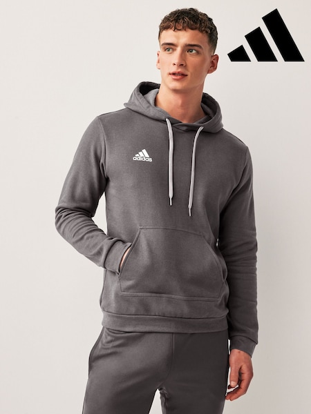 אפור - קפוצ'ון זיעה Adidas Entrada (A31420) | ‏191‏₪