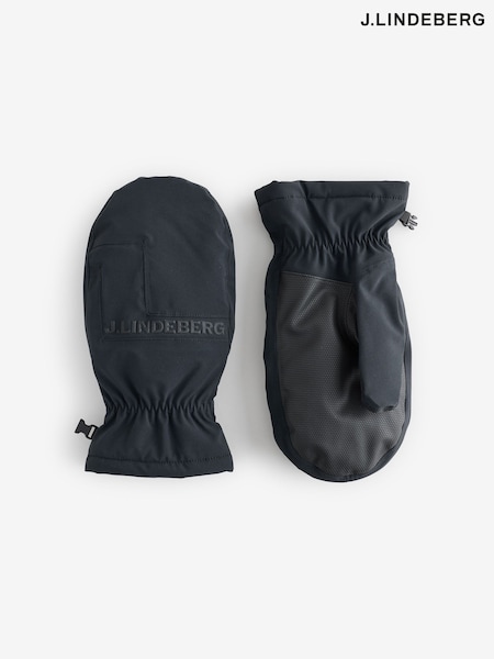 Negro - Regular J.lindeberg Pude Puffy Golf Mittens Gloves