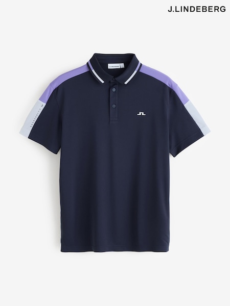 Blå - Regular J.lindeberg Donny Golf Polo Shirt