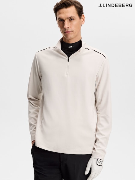 Dabisks tonis - Regular J.lindeberg Leon Golf Quarter Zip Mid Layer T-shirt