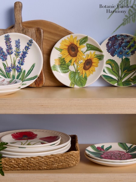 Portmeirion Set Of 6 Botanic Garden Bloom Side Plate