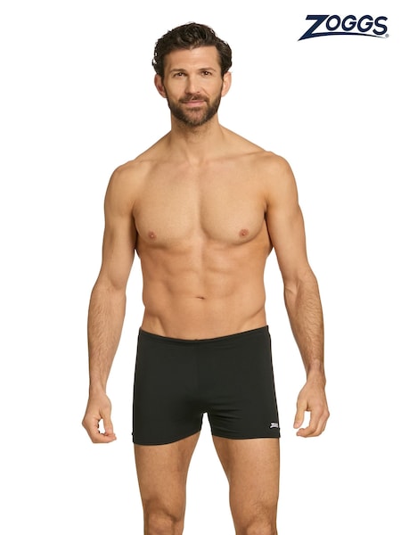 Black - Regular Zoggs Cottesloe 29cm Hip Racer Swimsuits