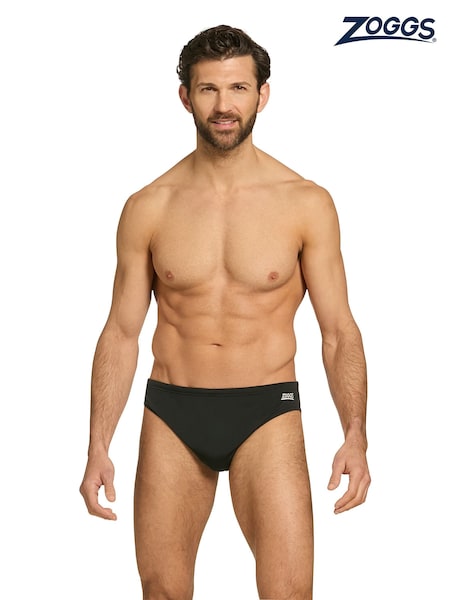 Black - Regular Zoggs Cottesloe 6.5cm Racer Swimsuit