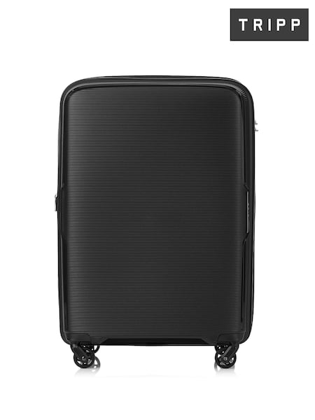 שחור - Tripp Medium Escape 4 Wheel Expandable 67cm Suitcase (A34088) | ‏299‏₪
