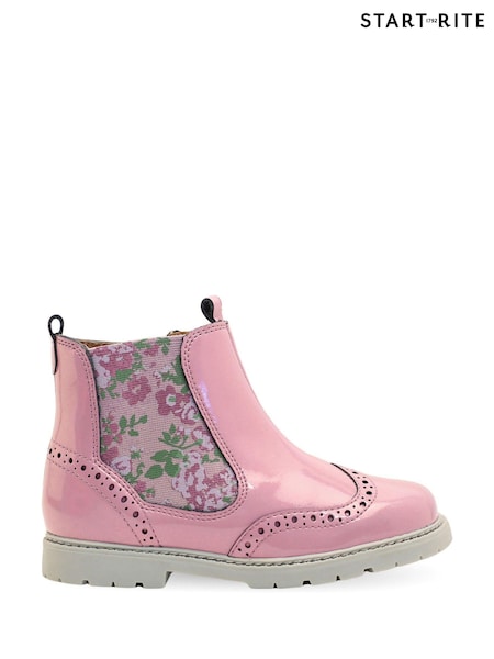 Start-Rite Chelsea Leather Zip Up Boots (A34467) | kr636 - kr700