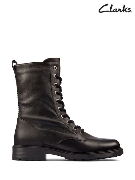 Clarks Wide Fit (E) Leather Orinoco2 Boots (A34674) | 73 €