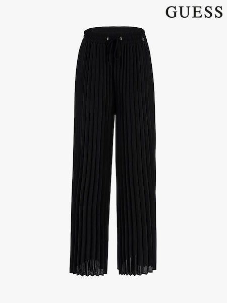Guess New Seva Black Trousers (A36089) | 438 LEI