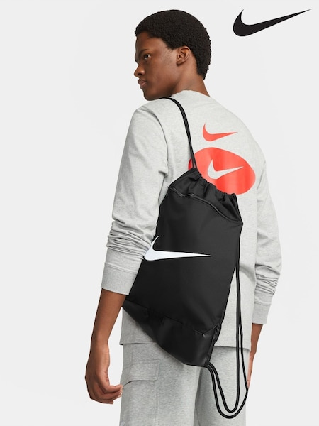 Nike Black/White Brasilia 9.5 Drawstring Bag (A36740) | €24