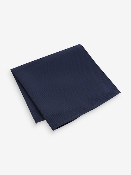 Bleu marine - Pochette en sergé de polyester recyclé (A37558) | € 2