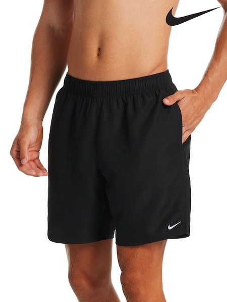 Nike Black 7 Inch Essential Volley Swim Shorts (A37585) | kr428