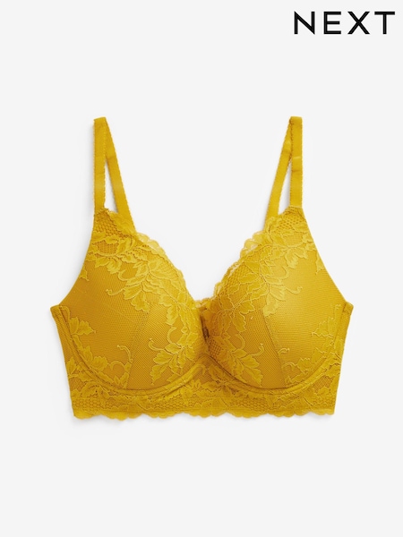 Ockergelb/Spitze - DD+ Light pad Non Wire Lounge Bra (A38245) | 12 €