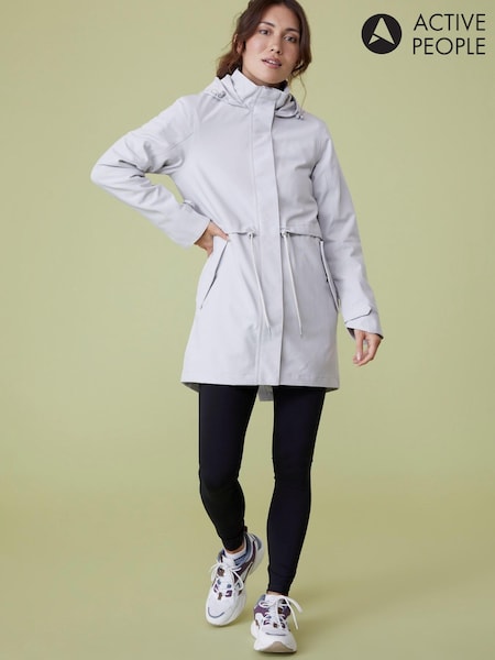 Active People Womens Grey Dipali Coat (A38574) | €63