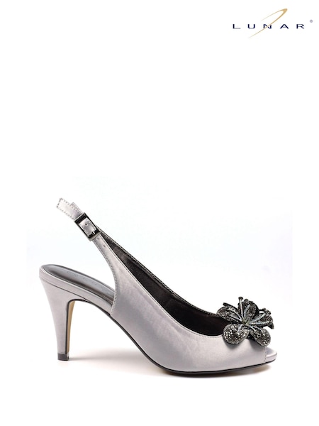 Lunar Ankara Peep Toe Slingback Sandals (A39948) | AED174