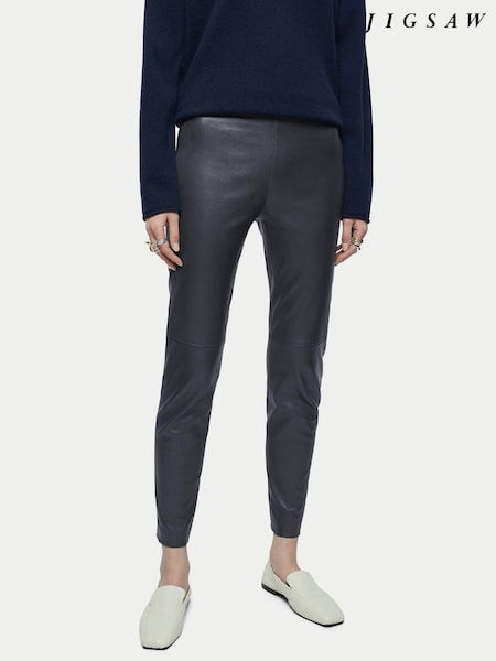 Jigsaw Stretch Leather Leggings (A40301) | ‏2٬231 ر.س.‏