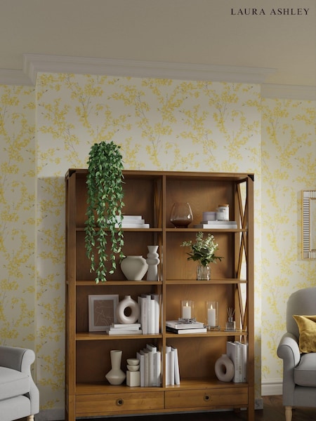 Laura Ashley Honey Gold Balmoral Two Drawer Double Bookcase (A40630) | €1,506