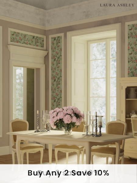 Laura Ashley Ivory Provencale 6-8 Seater Extending Dining Table (A40732) | €1,254