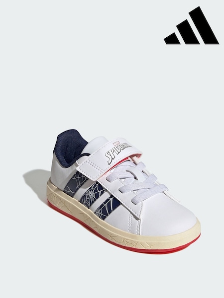 Ақ - Adidas Marvel Spider-man Grand Court Shoes