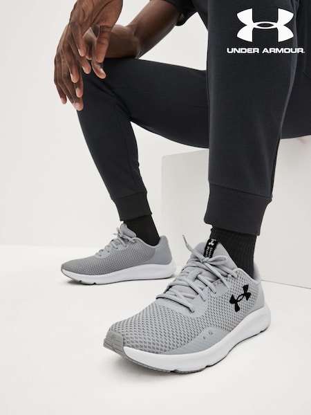 Under Armour Grey Charged Pursuit 3 Trainers (A42718) | ₪302