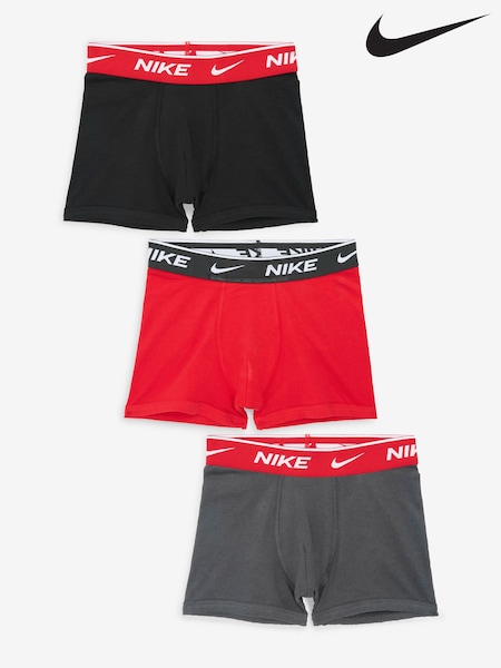 Schwarz, Rot - Nike Kids Boxers 3 Packs (A43123) | 37 €