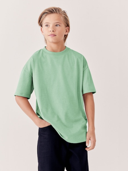 Zelena mint - Short Sleeve 100% Cotton T-Shirt (3-16yrs) (A43801) | € 3 - € 6