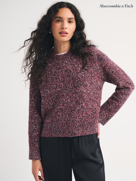 Red - Abercrombie & Fitch Madeline Long Sleeve T-shirt