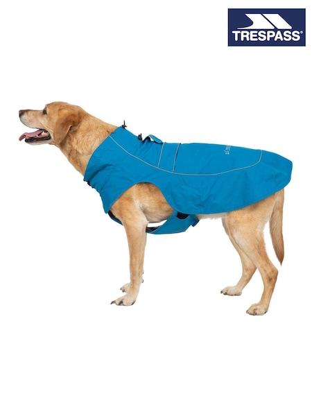 Trespass Green Cinder Packaway Dog Raincoat (A45178) | €10