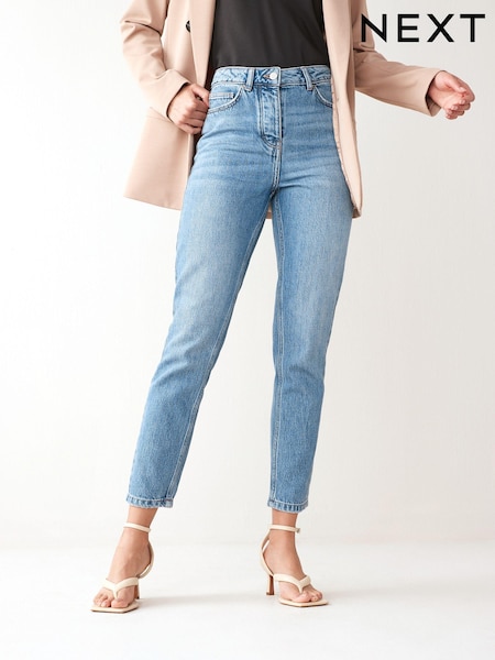Mittelblau - Mom Jeans (A47088) | 4 €