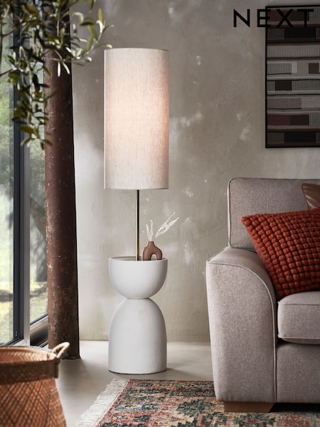 Ivory Hera Totem Floor Lamp (A49063) | €291