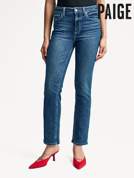 Paige Cindy High Rise Straight Jeans (A49263) | $346