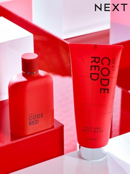 Code Red 100ml Eau De Parfum and Body Wash 200ml Gift Set (A49358) | €26