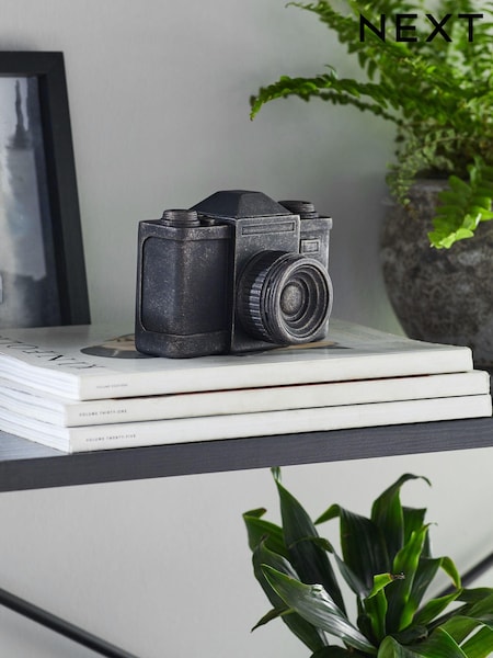 Bronze Black Photography Camera Ornament (A49431) | €16