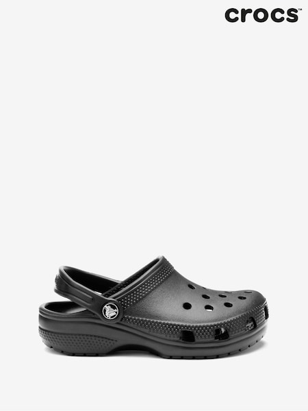 שחור - Crocs Kids Unisex Classic Clogs (A49750) | ‏201‏₪