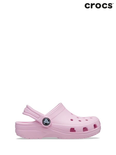 Crocs Pale Pink Classic Toddler Unisex Clogs (A49766) | AED87