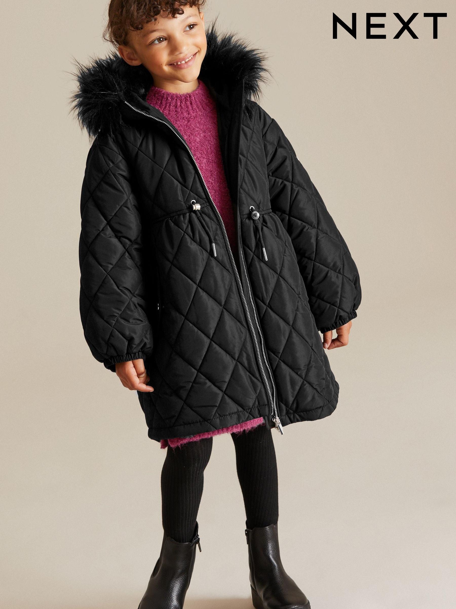 Next black parka store