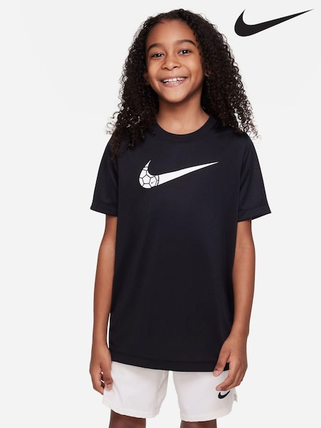 Nike Black Dri-FIT Football Graphic Training T-Shirt (A52016) | €18