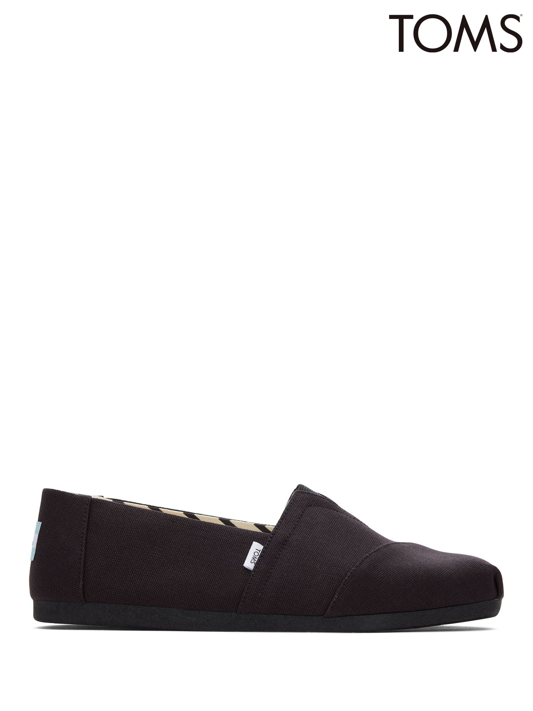 Toms Black Loafer Plain Holiday Shoes Next Luxembourg