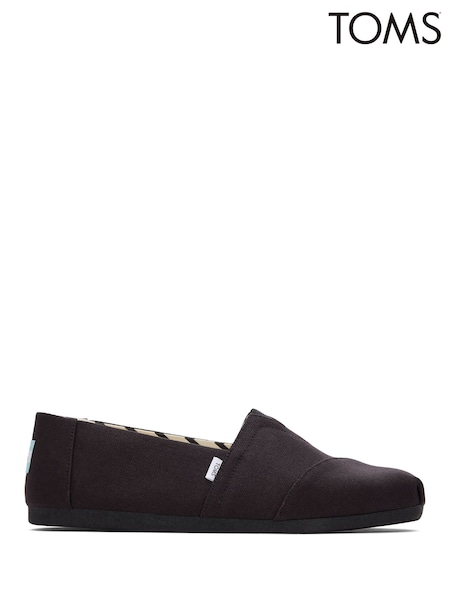 Черные/черные - TOMS Alpargata Classic Cotton Espadrilles (A52955) | €58