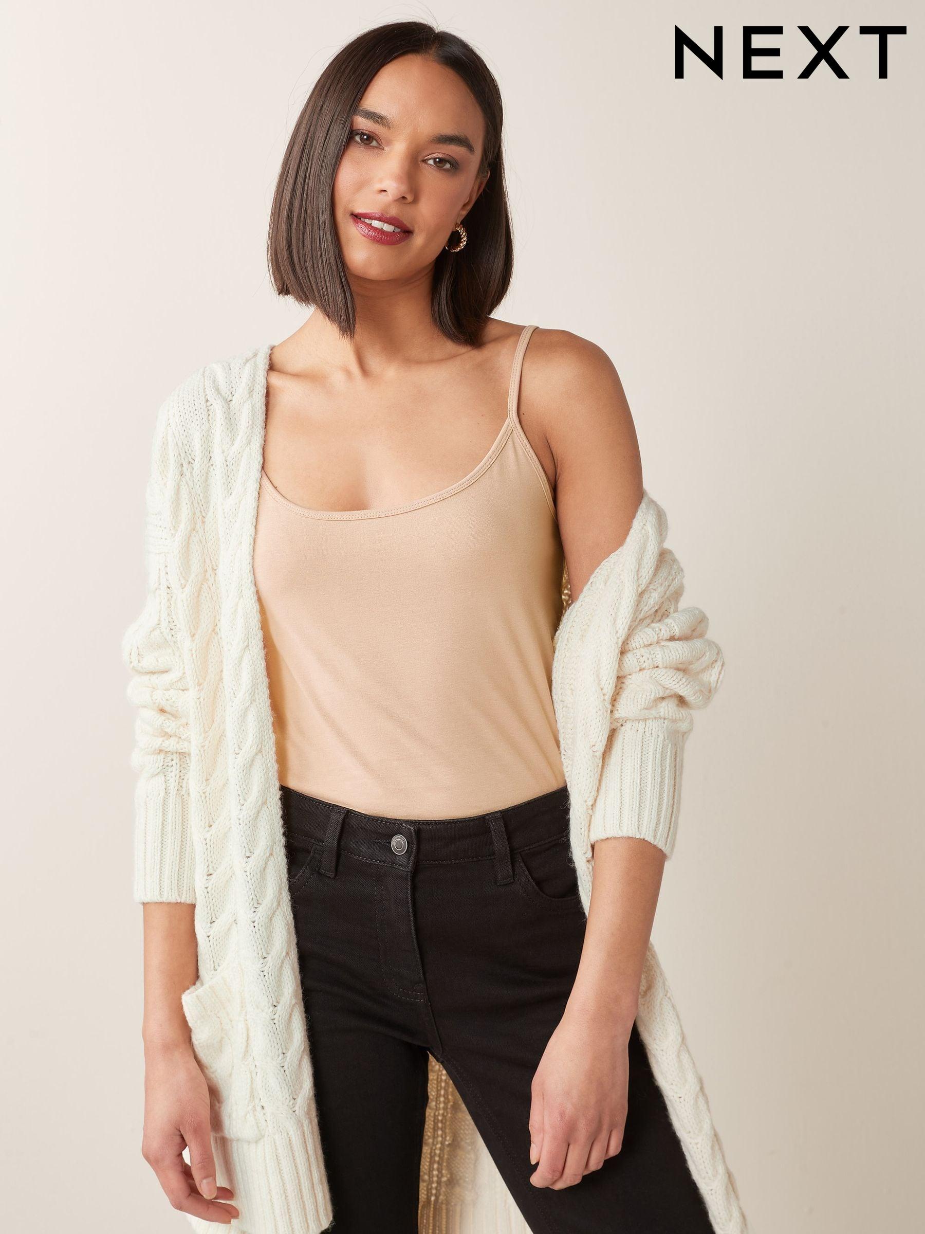 Womens Strappy Tops Strappy Cami Vests Next UAE