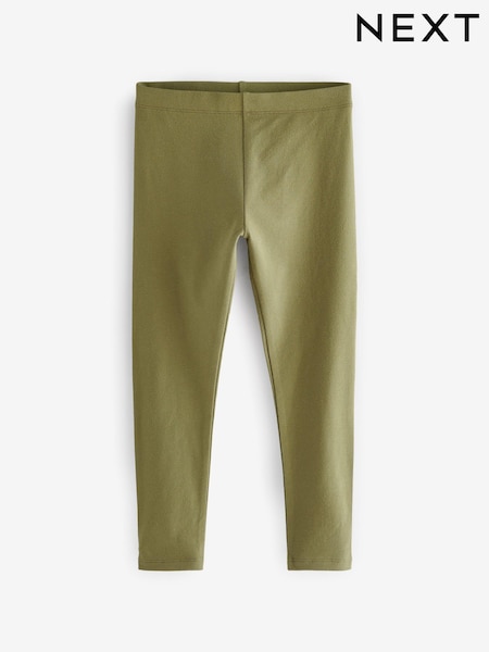 Green Khaki Regular Fit Leggings (3-16yrs) (A57442) | €6 - €8.50
