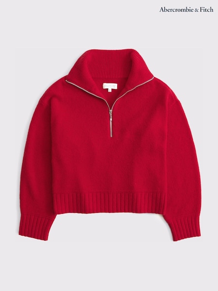 Red - Abercrombie & Fitch Sweat Tops