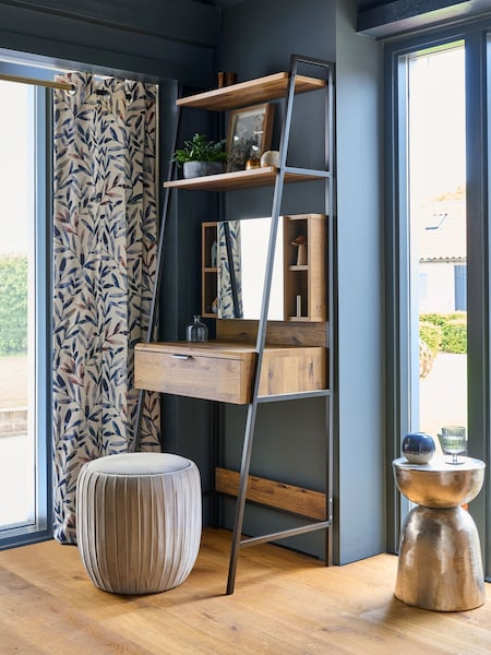 Dark Bronx Oak Effect Console Dressing Table (A59185) | €400