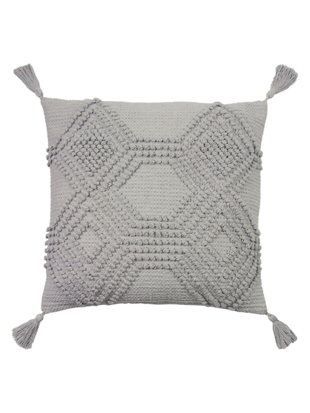 furn. Grey Halmo Woven Polyester Filled Cushion (A59914) | AED128