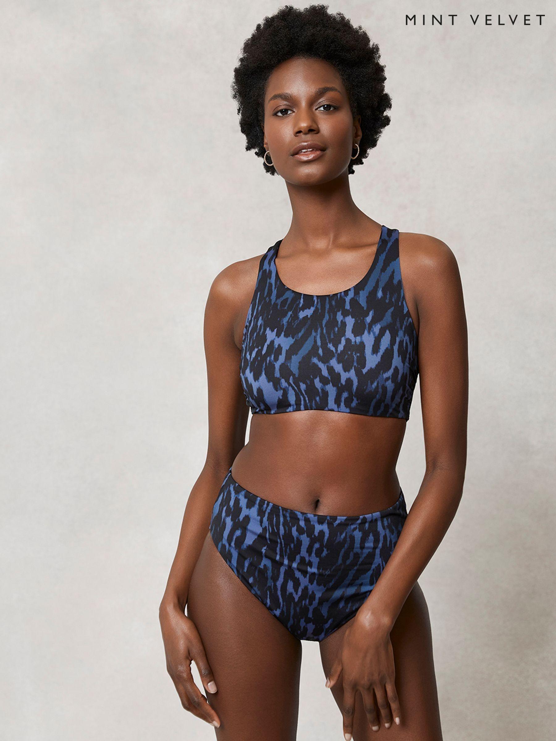Clearance Bikinis High Waisted Brief Animal Print Swimwear Next Luxembourg